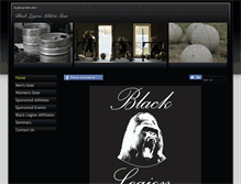 Tablet Screenshot of blacklegiongear.com